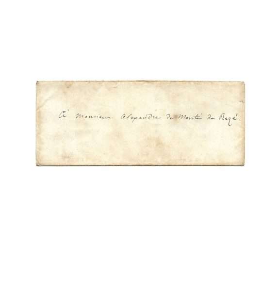 29 octobre 1873 lettre du comte de chambord