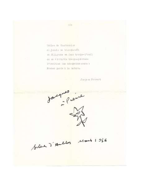 Jacques Prevert Oevres Completes I,II 2冊 Coffret Jacques Prévert En 3 Volumes - Histoires - Spectacle