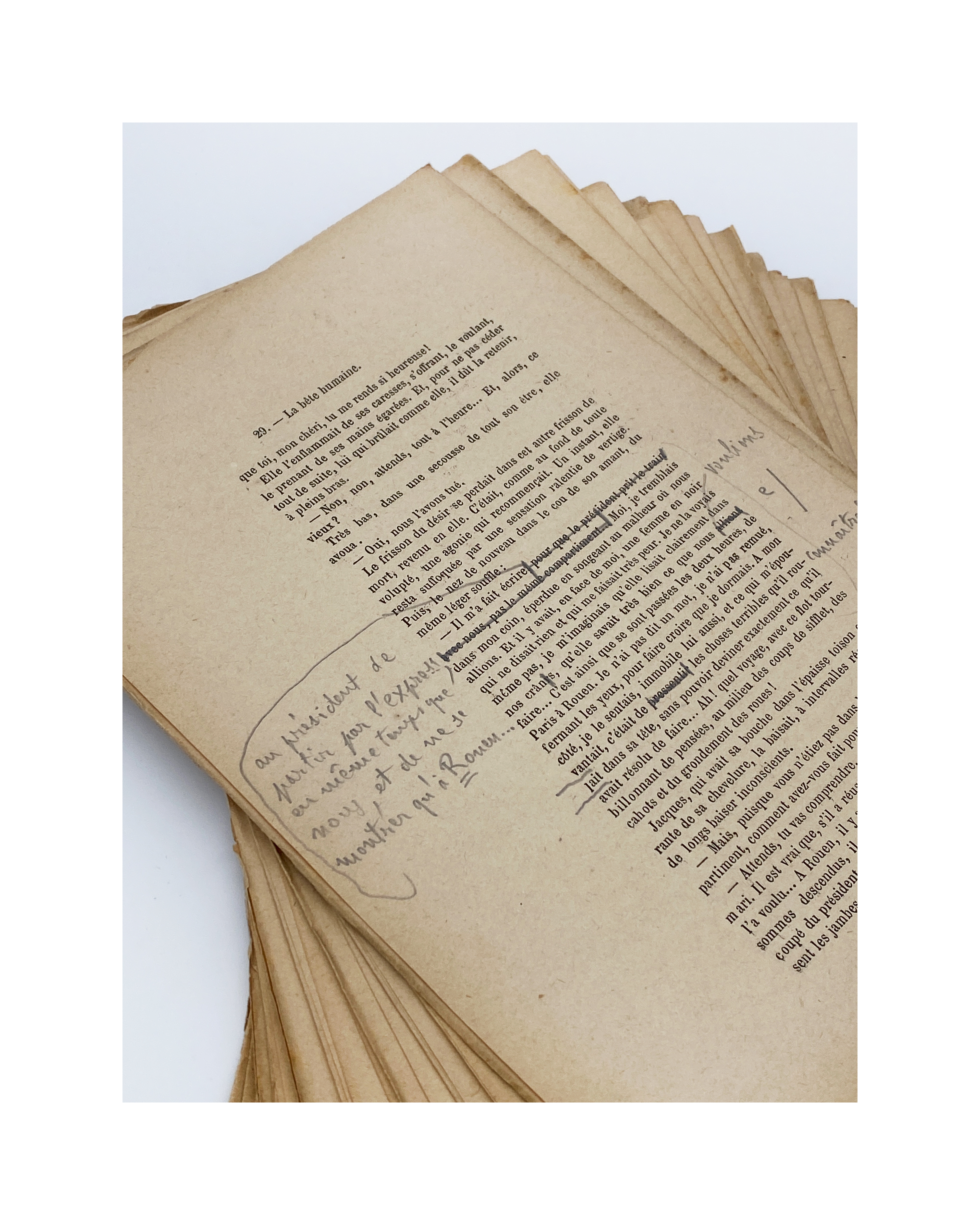 Chéri On Se Dit Tout Paris ZOLA, Emile (1840-1902) | Le Manuscrit Français
